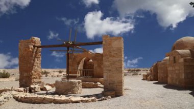amman, Ürdün yakınındaki Quseir (Kasr) amra çöl castle. ünlü fresk 's ile dünya mirası. 