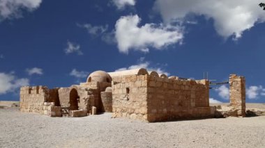 amman, Ürdün yakınındaki Quseir (Kasr) amra çöl castle. ünlü fresk 's ile dünya mirası. 
