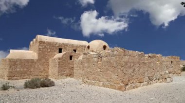 amman, Ürdün yakınındaki Quseir (Kasr) amra çöl castle. ünlü fresk 's ile dünya mirası. 