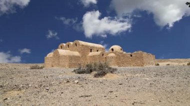 amman, Ürdün yakınındaki Quseir (Kasr) amra çöl castle. ünlü fresk 's ile dünya mirası. 