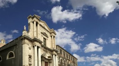 catania Katolik Kilisesi. Sicilya, Güney İtalya. Barok mimarisi. UNESCO Dünya Mirası  