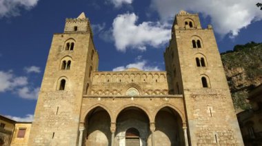 cefalu, katedral bazilika olduğu Roma Katolik Kilisesi, cefalu, Sicilya ve Güney İtalya