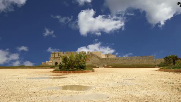 Castello di Siracusa. Sicilia, Italia. Castello di Federico II (Castello di Maniace) - Patrimonio dell'Umanità UNESCO — Video Stock