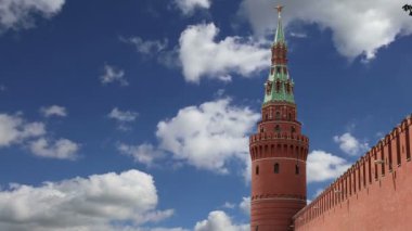 Kremlin - Rusya, Moskova (zaman atlamalı görünümünü)  