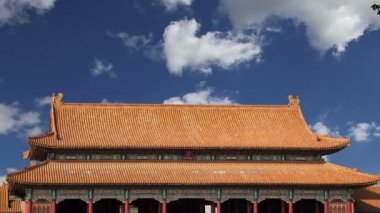 Yasak Şehir, beijing, Çin - Çin İmparatorluk saraydan ming Hanedanı qing Hanedanı sona yapıldı.  
