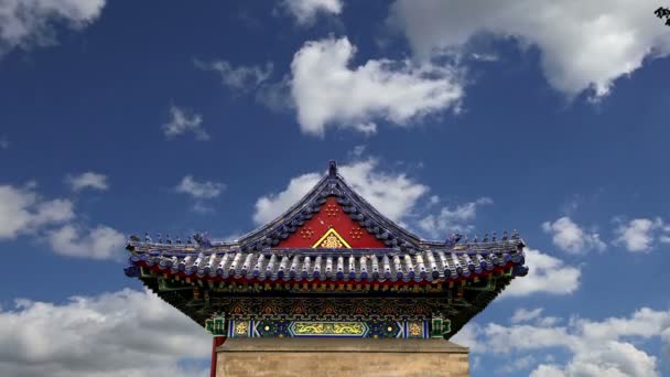 Tempel van de hemel (altaar van de hemel), beijing, china — Stockvideo