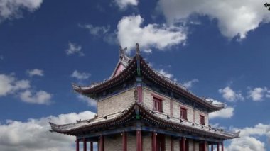 surları xian (sian, xi'an) eski bir Çin--en eski ve en iyi temsil başkenti Çin şehir surları korunmuş.   