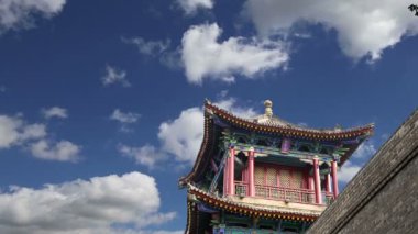 surları xian (sian, xi'an) eski bir Çin--en eski ve en iyi temsil başkenti Çin şehir surları korunmuş.   