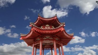 Bölge dev Vahşi kaz Pagodası veya büyük vahşi kaz Pagodası, Budist pagoda Güney xian (sian, xi'an), shaanxi Eyaleti, Çin bulunmaktadır 