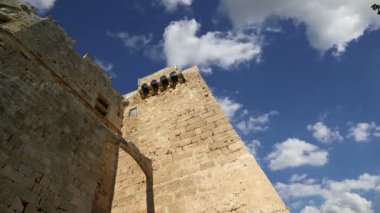 Lindos Akropol'de Rhodos antik Arkeolojik Sit, Yunanistan  
