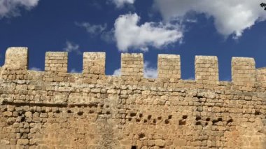 Lindos Akropol'de Rhodos antik Arkeolojik Sit, Yunanistan  