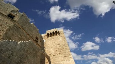 Lindos Akropol'de Rhodos antik Arkeolojik Sit, Yunanistan  