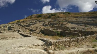 Kamiros, Rhodes - Yunanistan (zaman atlamalı antik kalıntıları)