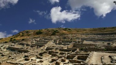 Kamiros, Rhodes - Yunanistan (zaman atlamalı antik kalıntıları)