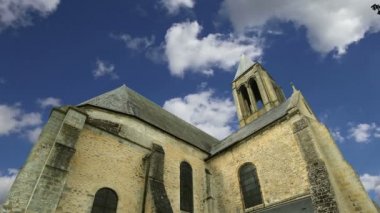 Fransa, oise---senlis, picardy Saint Vincent Abbey 1065 içinde Kraliçe Anne de Kiev tarafından kurulan ve Genovefains rahipler için Emanet.  