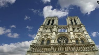 Notre dame de paris, notre dame Katedrali veya sadece notre dame, olarak da bilinen bu Gotik, Roma Katolik Katedrali, paris, Fransa 
