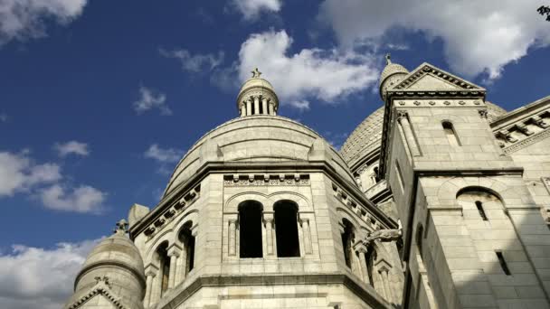 Basilica of the Sacred Heart, Paris, France — Stock Video