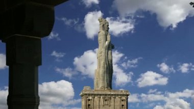  thiruvalluvar heykeli, kanyakumari, tamilnadu, Hindistan 