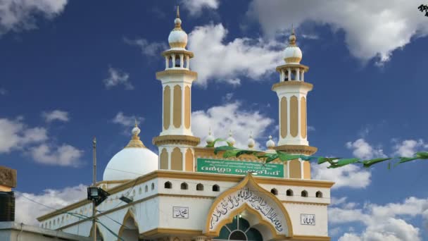 Muslim (Arab) Mosque, Kovalam, Kerala, South India — Stock Video