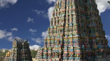 Meenakshi madurai, tamil nadu, Güney Hindistan hindu Tapınağı  
