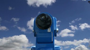 Teleskop Görüntüleyici gökyüzünün (zaman atlamalı karşı)