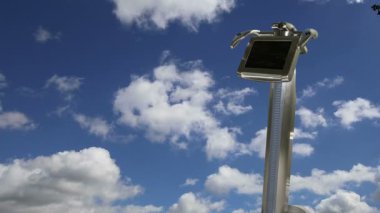 Teleskop Görüntüleyici gökyüzünün (zaman atlamalı karşı)