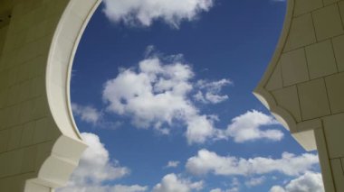 BAE Abu Dabi Şeyh zayed beyaz Camii 