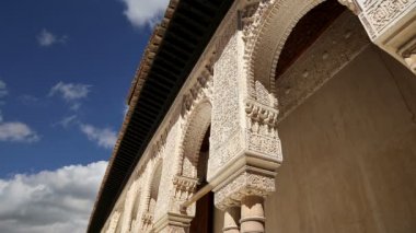 alhambra, granada, İspanya (Endülüs) İslam tarzı kemerler