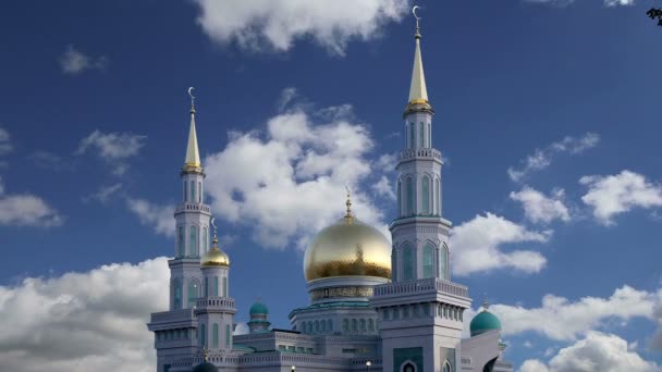 Domkyrkans moskén Moskva — Stockvideo