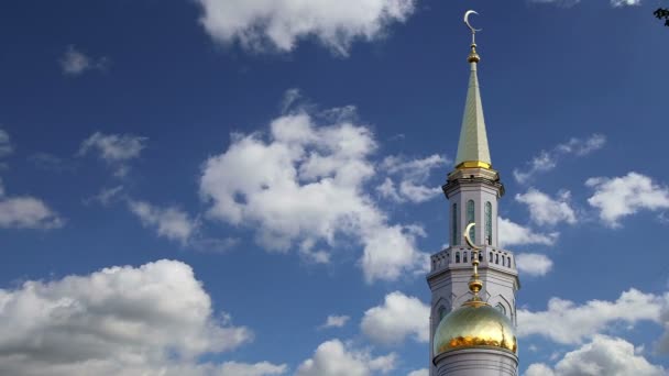 Catedral de Moscou Mesquita, Rússia — Vídeo de Stock