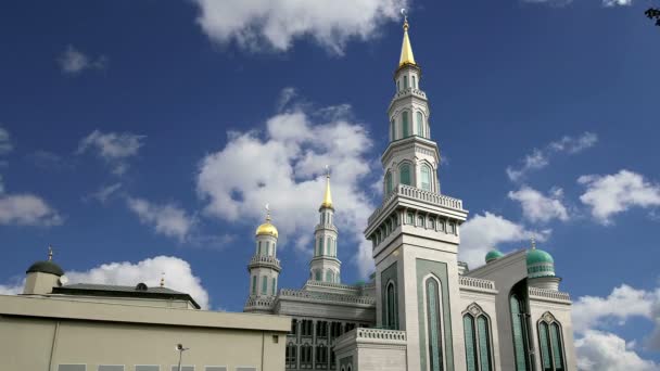 Московская соборная мечеть — стоковое видео