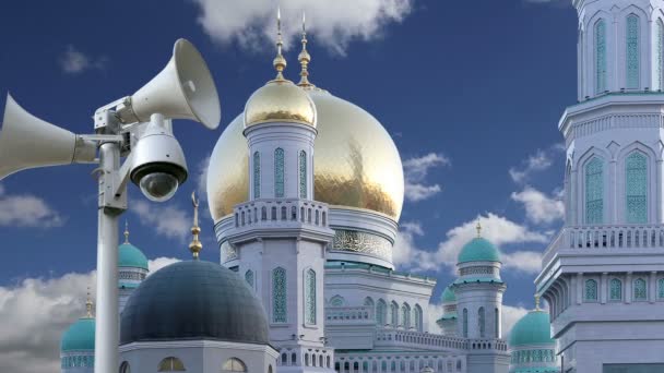 Moskova katedral cami, Rusya Federasyonu — Stok video