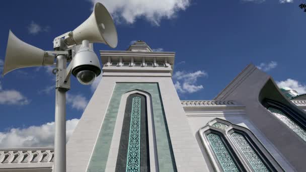 Moscow Cathedral Mosque, Russia — Stock Video