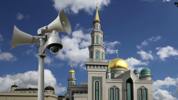 Mezquita Catedral de Moscú, Rusia — Vídeos de Stock