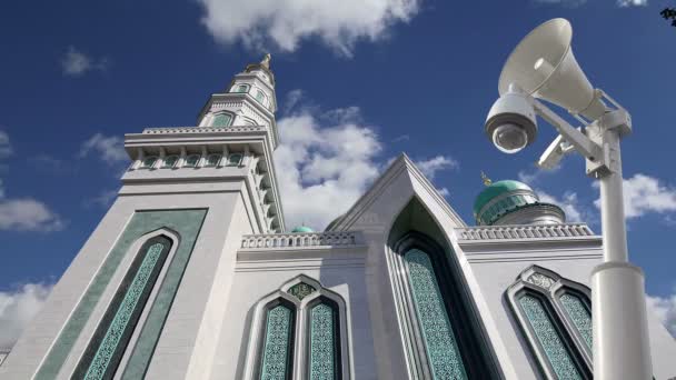 Mezquita Catedral de Moscú, Rusia — Vídeos de Stock