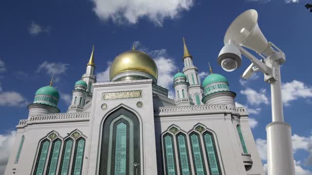 Catedral de Moscou Mesquita, Rússia — Vídeo de Stock