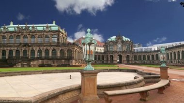 Dresden, Almanya 'daki Zwinger Sarayı (Der Dresdner Zwinger) 