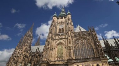 St. Vitus Katedrali (Roma Katolik Katedrali) Prag Kalesi ve Hradcany, Çek Cumhuriyeti 