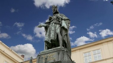 heykel charles Köprüsü'nde Prag, Çek Cumhuriyeti 