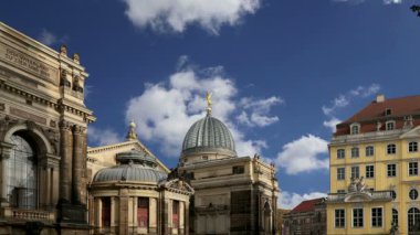 Binanın tarihi merkezi, Dresden (simge), Almanya  