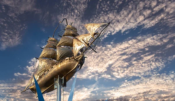Mosca Russia Ottobre 2020 Monumento Dei Marinai Del Mar Nero — Foto Stock