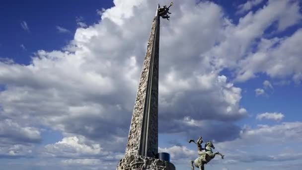 Moscow Rússia Julho 2020 Memorial Guerra Victory Park Poklonnaya Hill — Vídeo de Stock