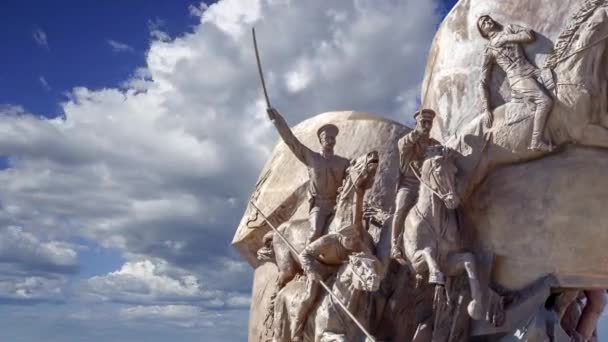 Moscú Rusia Julio 2020 Monumento Los Héroes Primera Guerra Mundial — Vídeo de stock