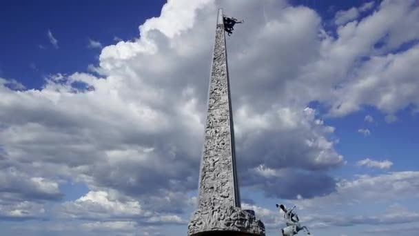 Moscou Russie Juillet 2020 Mémorial Guerre Dans Parc Victoire Sur — Video