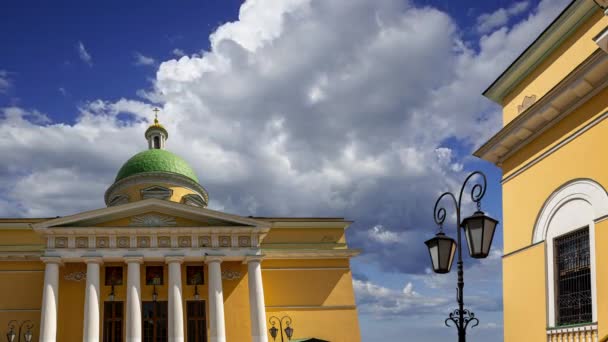 Danilov Monastery Also Svyato Danilov Monastery Holy Danilov Monastery Have — Stock Video