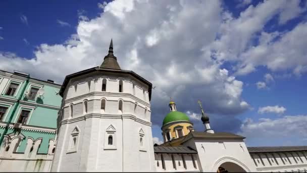 Monastero Danilov Anche Monastero Svyato Danilov Monastero Santa Danilov Che — Video Stock