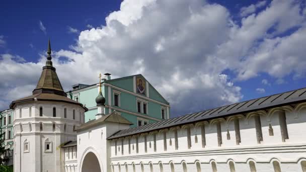 ダニロフ修道院 スヴィヤト ダニロフ修道院または聖ダニロフ修道院 は13世紀後半に設立された モスクワロシア — ストック動画