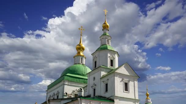 Danilov Monastery Also Svyato Danilov Monastery Holy Danilov Monastery Have — Stock Video