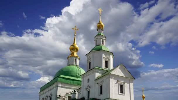 Danilov Kloster Auch Svyato Danilov Kloster Oder Holy Danilov Kloster — Stockvideo