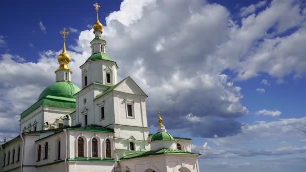 Danilov Monastery Also Svyato Danilov Monastery Holy Danilov Monastery Have — Stock Video